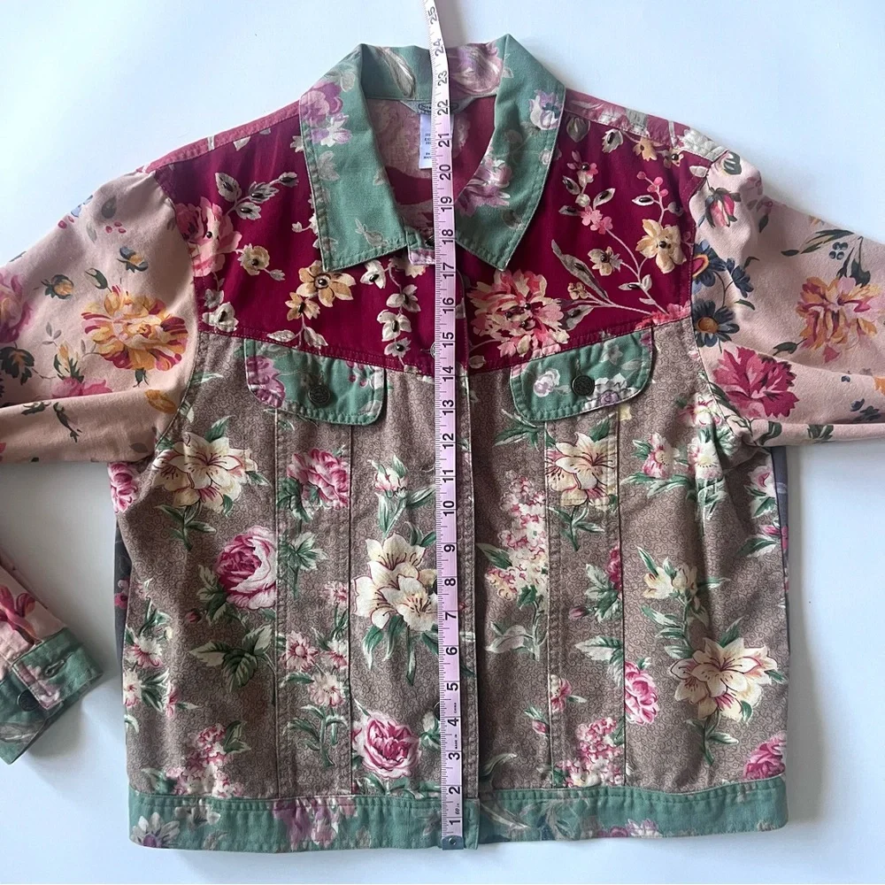 Floral Women's Jacket - Picture 6 of 8